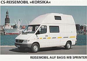 Der Korsika auf Basis des Sprinter